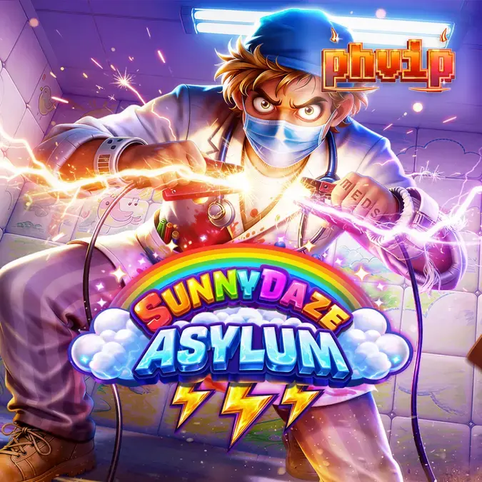 Ang madilim at makulay na tema ng Sunnydaze Asylum slot